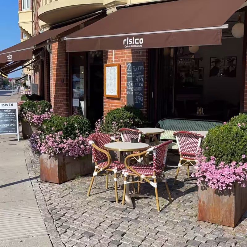 Café Risico Amager baggrunds billede