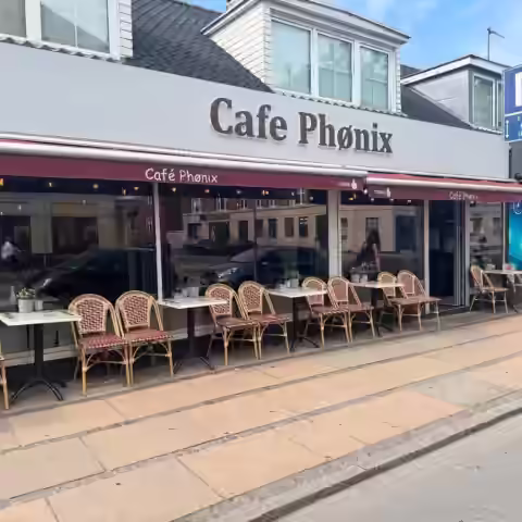Cafe Phønix baggrunds billede